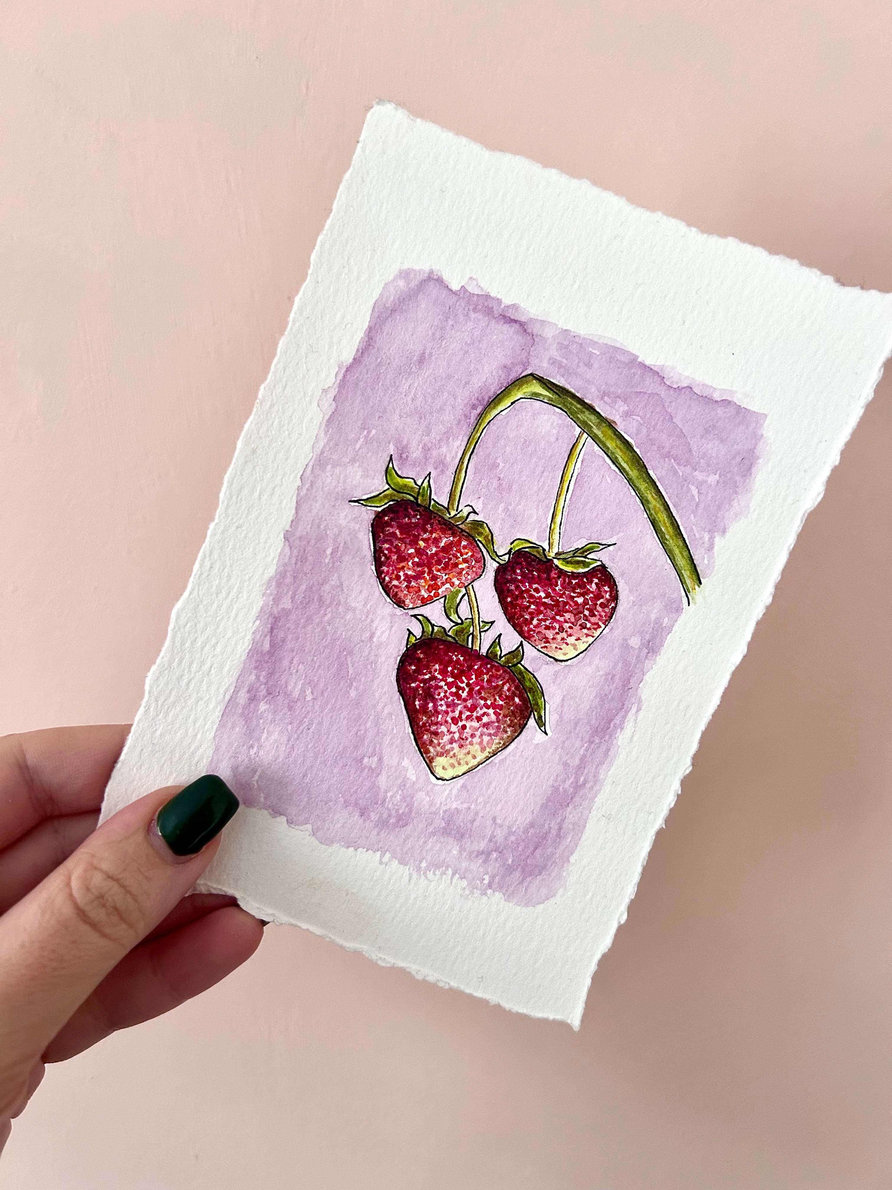 May 2026 Challenge - “Strawberry Season” - Original Artwork