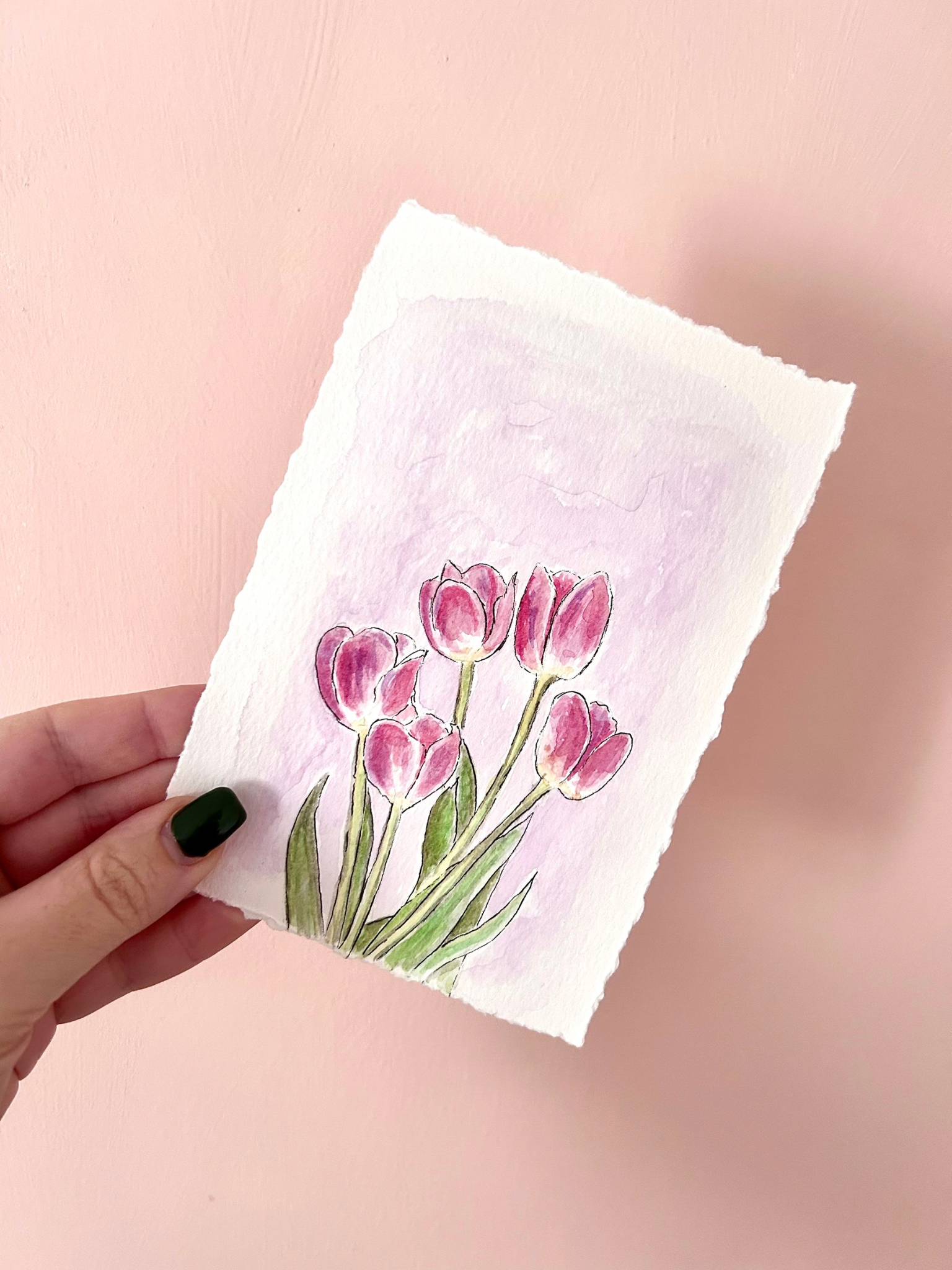 May 2026 Challenge - “Tulips” - Original Artwork